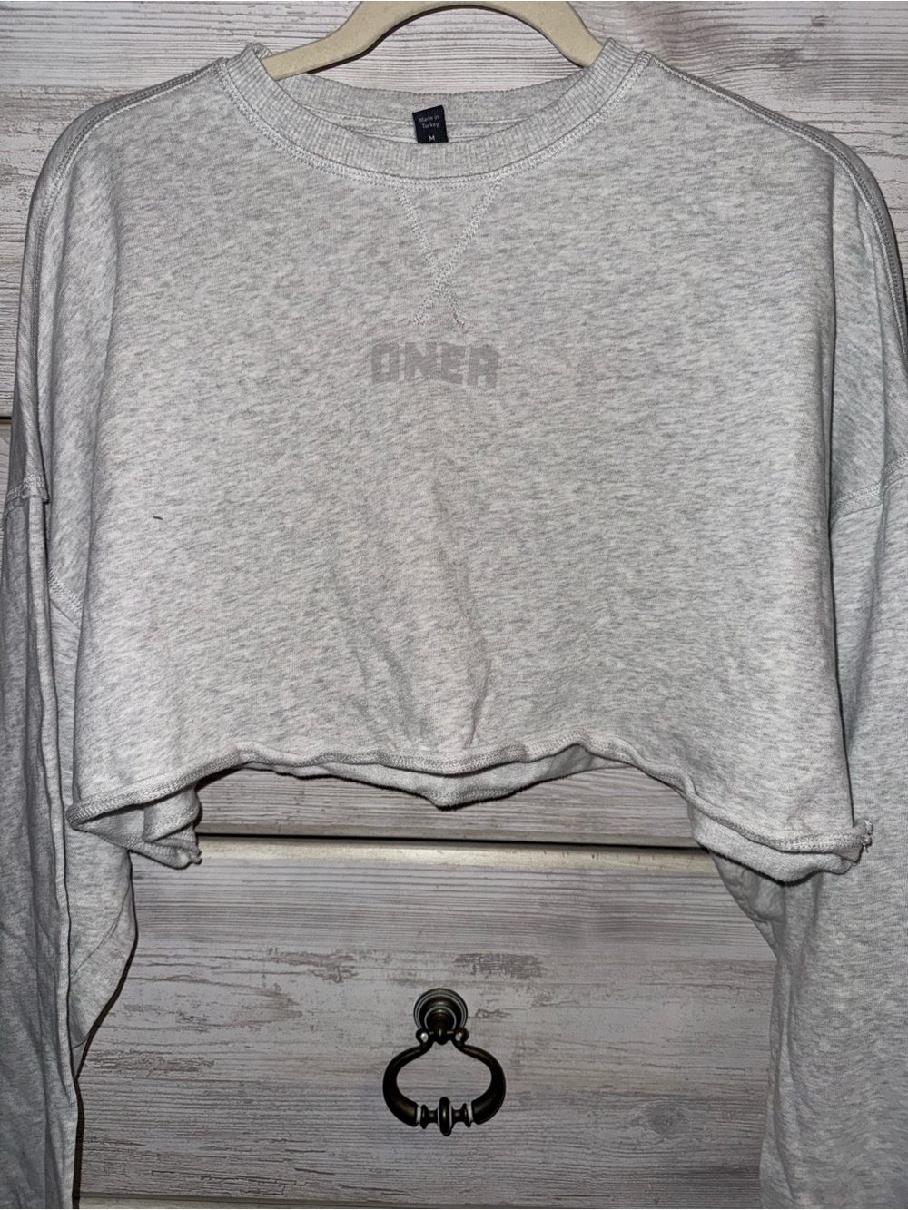 Oner Active Long sleeve cropped sweatshirt
